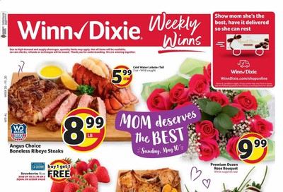 Winn Dixie Weekly Ad & Flyer May 6 to 12