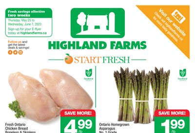 Highland Farms Flyer May 25 to June 7