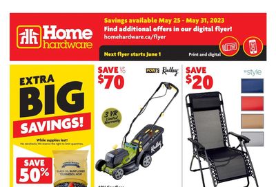 Home hardware (Atlantic) Flyer May 25 to 31