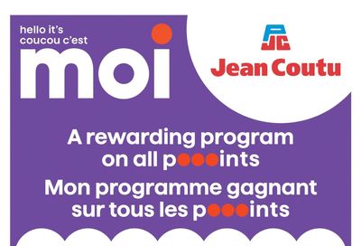 Jean Coutu (NB) Flyer May 26 to June 1