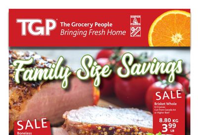 TGP The Grocery People Flyer May 25 to 31