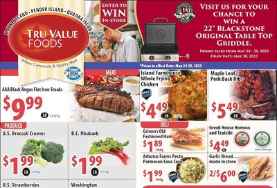 Tru Value Foods Flyer May 24 to 30