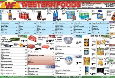 Western Foods Flyer May 24 to 30