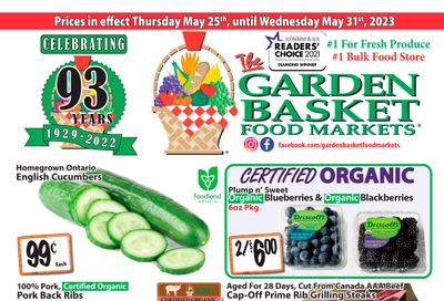 The Garden Basket Flyer May 25 to 31