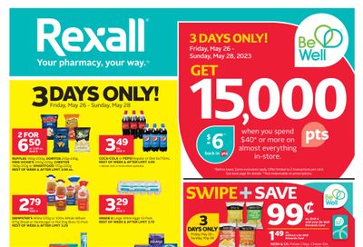 Rexall (BC) Flyer May 26 to June 1