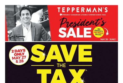 Tepperman's Flyer May 26 to June 1