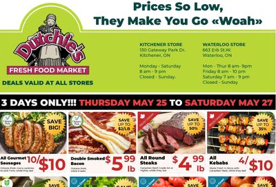 Dutchies Fresh Market Flyer May 25 to 27