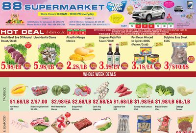 88 Supermarket Flyer May 25 to 31