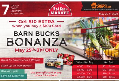 Red Barn Market Flyer May 25 to 31