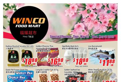 WinCo Food Mart (HWY 7) Flyer May 25 to 31