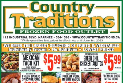 Country Traditions Flyer May 25 to June 1