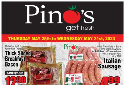 Pino's Flyer May 25 to 31