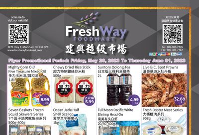 FreshWay Foodmart Flyer May 26 to June 1