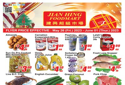 Jian Hing Foodmart (Scarborough) Flyer May 26 to June 1