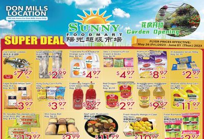 Sunny Foodmart (Don Mills) Flyer May 26 to June 1