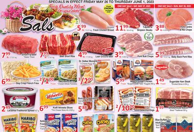 Sal's Grocery Flyer May 26 to June 1