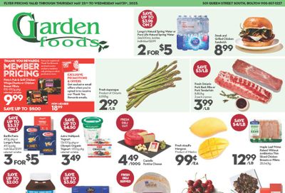 Garden Foods Flyer May 25 to 31