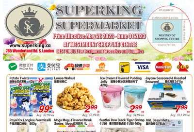 Superking Supermarket (London) Flyer May 26 to June 1