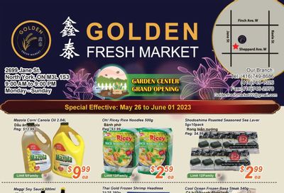 Golden Fresh Market Flyer May 26 to June 1