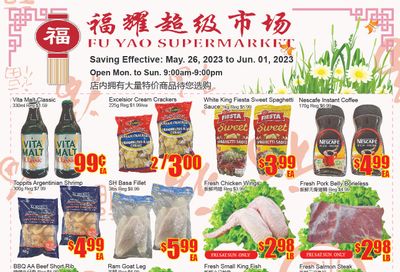 Fu Yao Supermarket Flyer May 26 to June 1