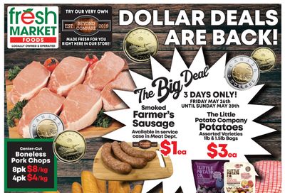 Fresh Market Foods Flyer May 26 to June 1