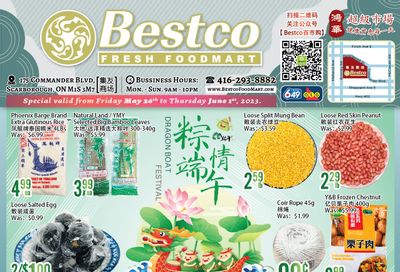 BestCo Food Mart (Scarborough) Flyer May 26 to June 1