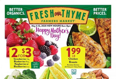Fresh Thyme Weekly Ad & Flyer May 6 to 12