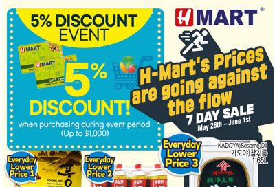 H Mart (West) Flyer May 26 to June 1