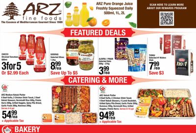 Arz Fine Foods Flyer May 26 to June 1