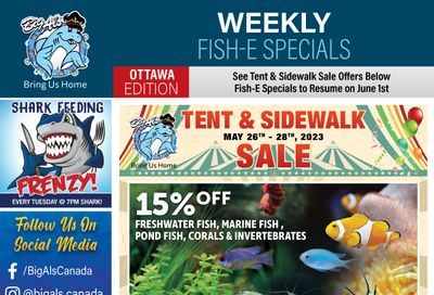 Big Al's (Ottawa East) Tent & Sidwalk Sale May 26 to 28