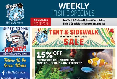 Big Al's (Mississauga) Tent & Sidwalk Sale May 26 to 28