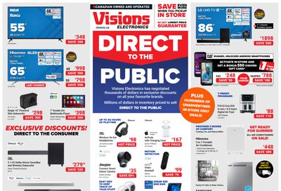 Visions Electronics Flyer May 26 to June 1
