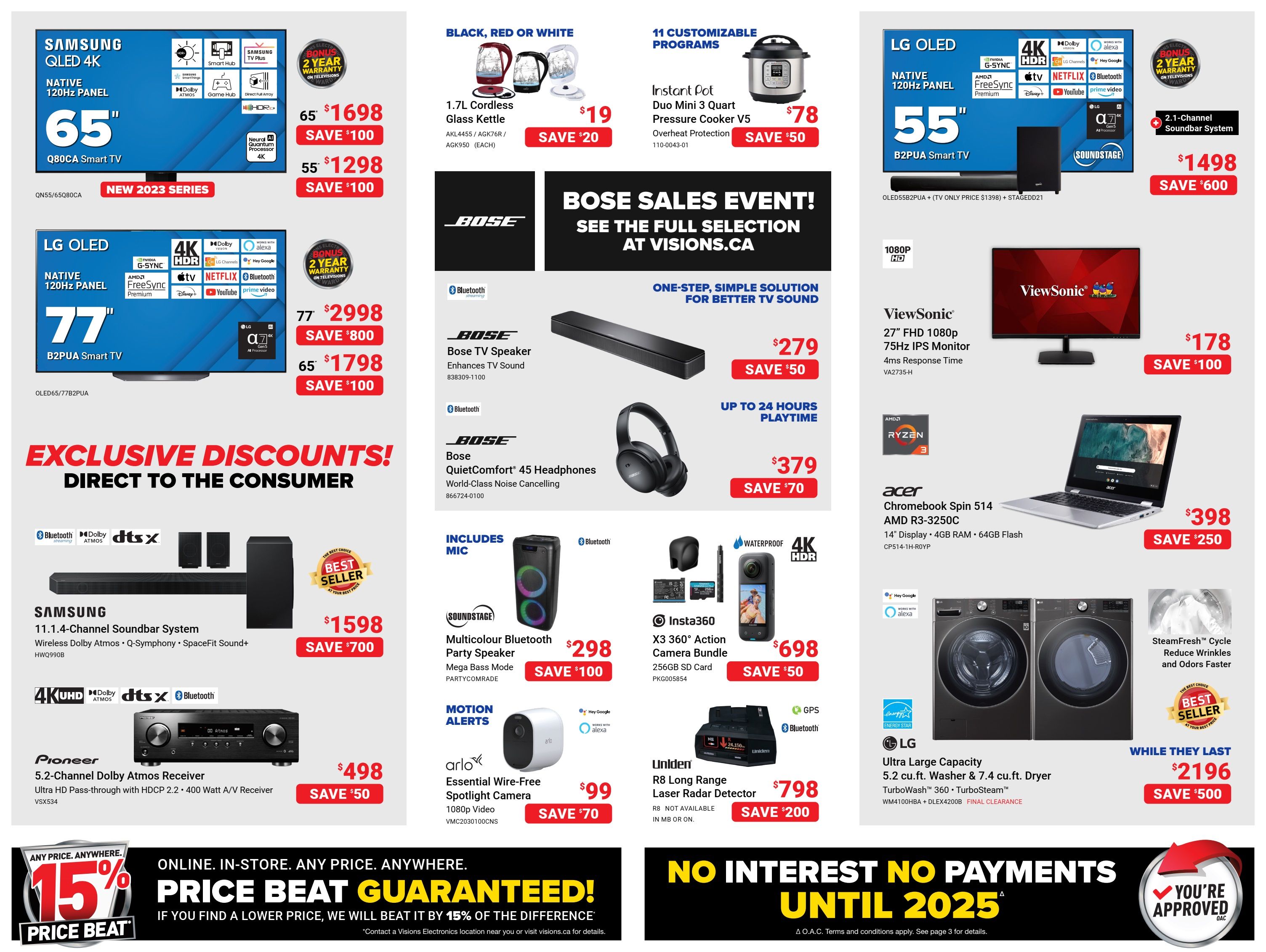 Visions Electronics Flyer May 26 to June 1