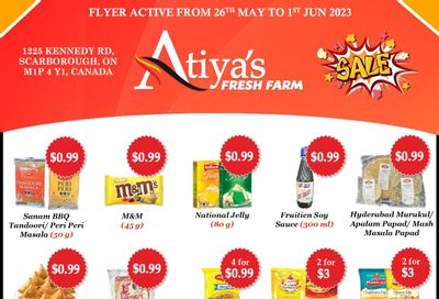 Atiya's Fresh Farm Flyer May 26 to June 1