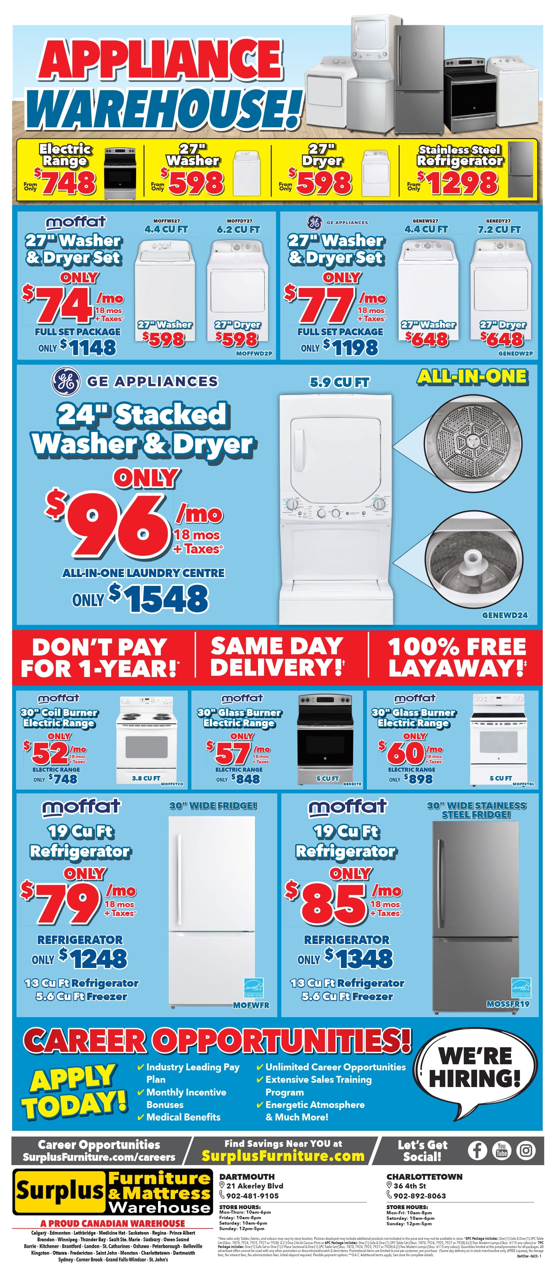 Surplus Furniture & Mattress Warehouse (Dartmouth) Flyer May 29 to June 11