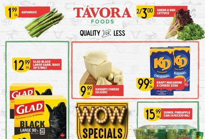 Tavora Foods Flyer May 29 to June 4