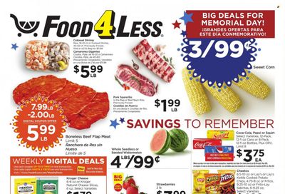 Food 4 Less (CA) Weekly Ad Flyer Specials May 24 to May 30, 2023