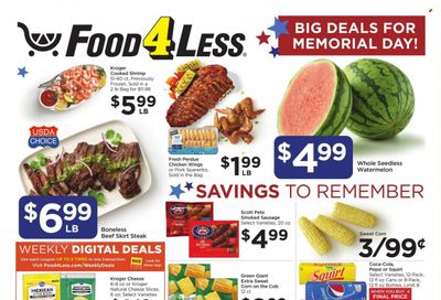 Food 4 Less (IL) Weekly Ad Flyer Specials May 24 to May 30, 2023