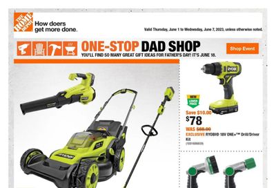 Home Depot (Atlantic) Flyer June 1 to 7