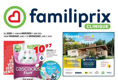 Familiprix Clinique Flyer June 1 to 7