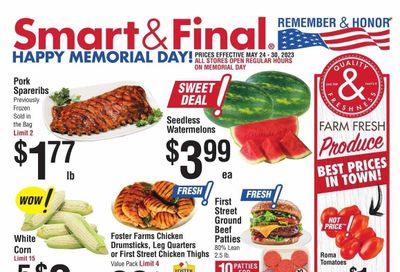 Smart & Final (CA) Weekly Ad Flyer Specials May 24 to May 30, 2023