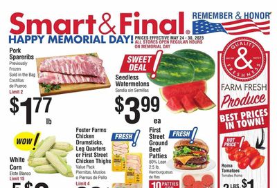 Smart & Final (CA) Weekly Ad Flyer Specials May 24 to May 30, 2023