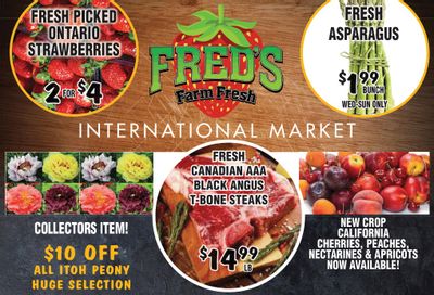 Fred's Farm Fresh Flyer May 31 to June 6