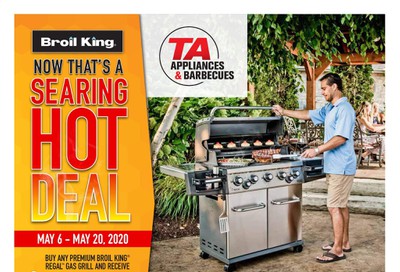 TA Appliances and Barbecues Flyer May 6 to 20