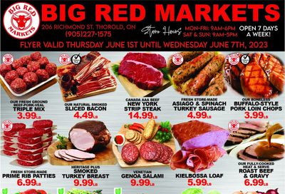Big Red Markets Flyer June 1 to 7
