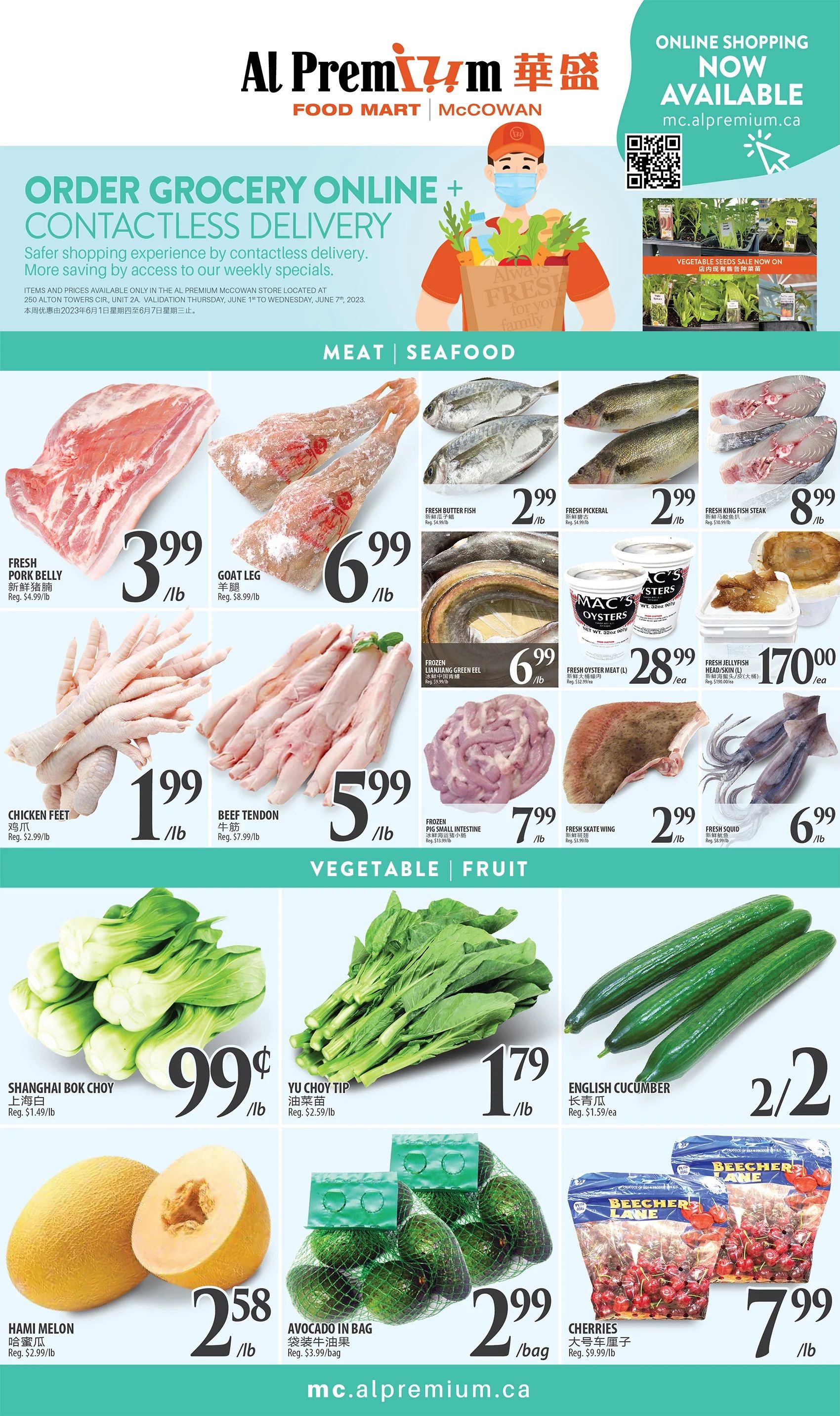 Al Premium Food Mart (McCowan) Flyer June 1 to 7