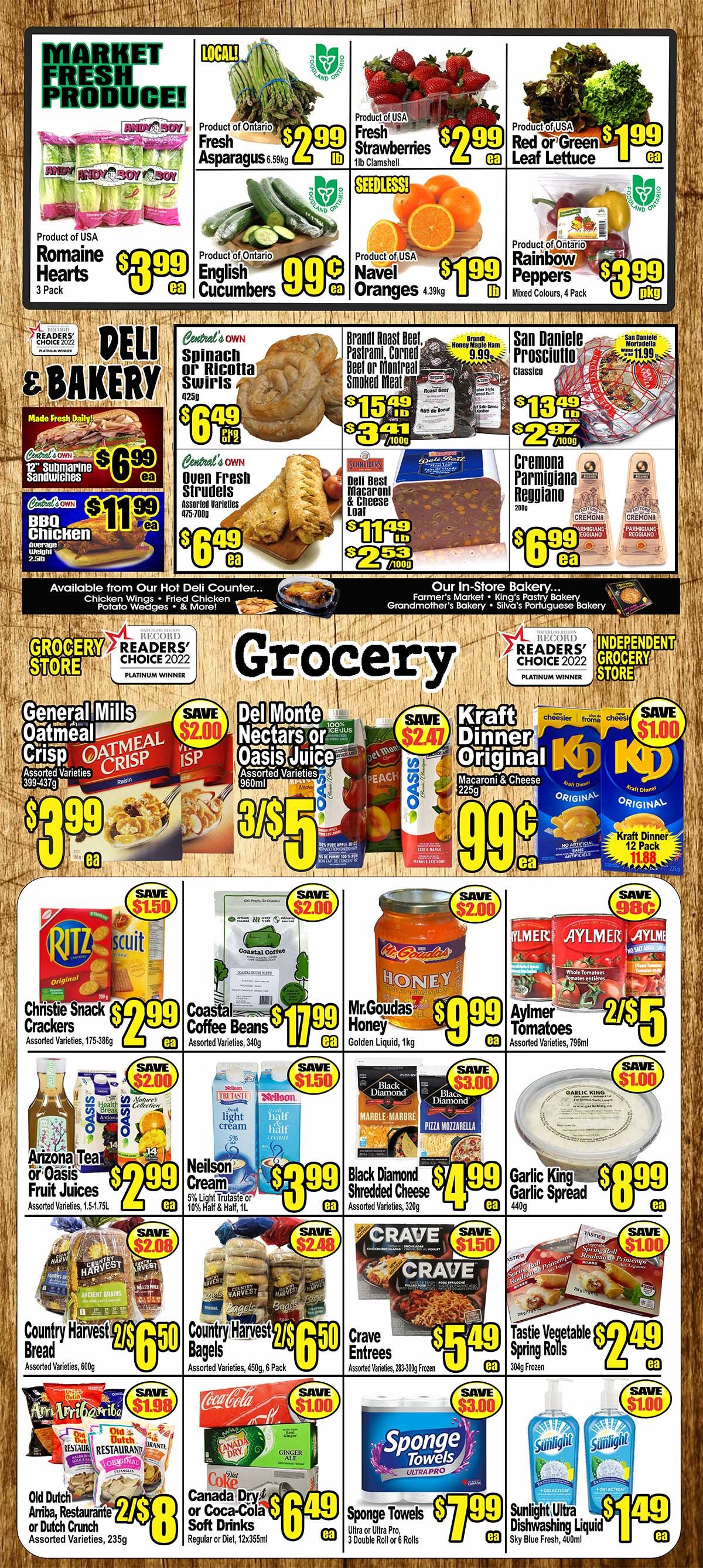 Central Fresh Market Flyer June 1 to 8