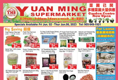 Yuan Ming Supermarket Flyer June 2 to 8