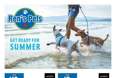 Ren's Pets Get Ready For Summer Flyer June 1 to 30