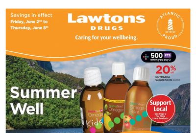 Lawtons Drugs Flyer June 2 to 8